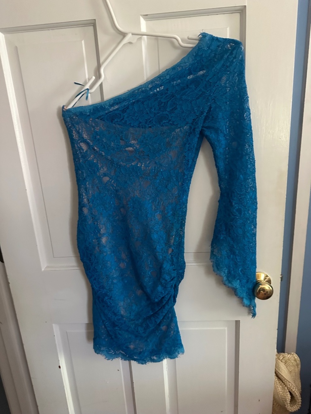 Cute Royal Blue Dress - Short
